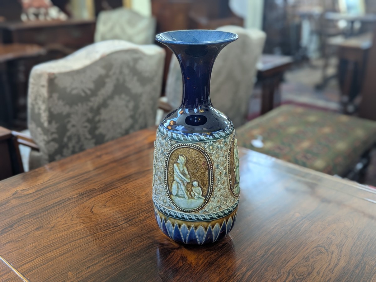 Doulton Lambeth Vase - Emily Welch