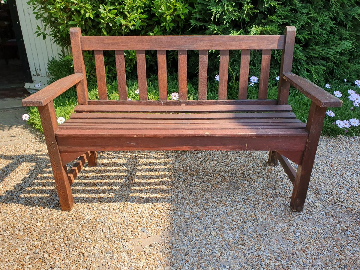 R A Lister, Teak Garden Bench